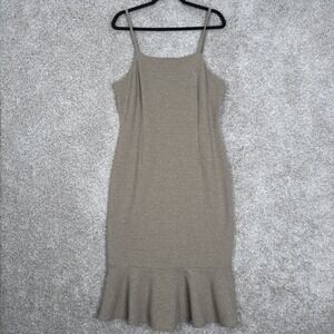 Gianni Rini Women's Dress Beige Size XL